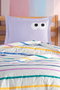 L'essentiel linge de maison Juego de Cubre Cama Individual Funny - Lila